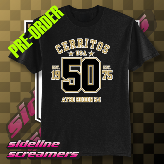 AYSO 54 USA 50TH T-SHIRT PREORDER