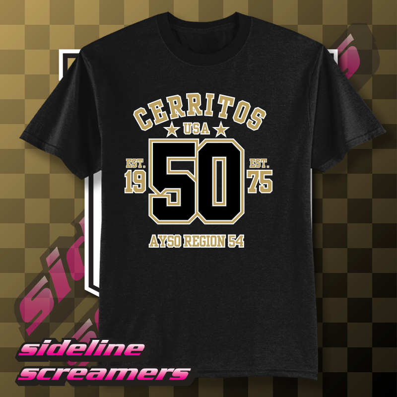 AYSO 54 USA 50TH T-SHIRT