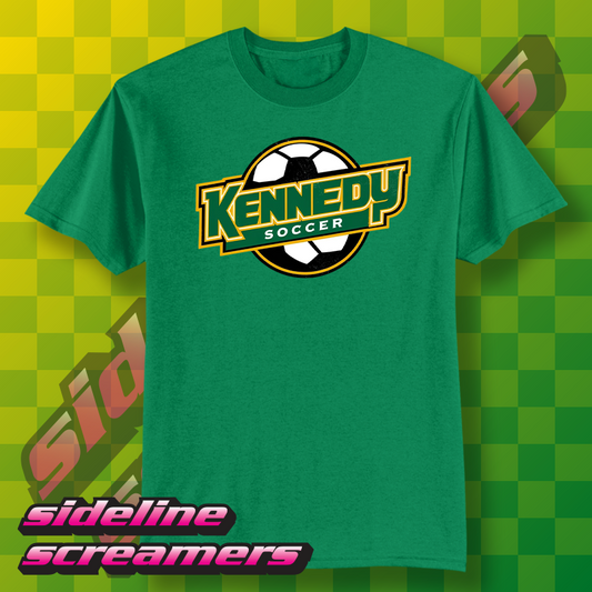KENNEDY HS BOYS SOCCER BALL T-SHIRT