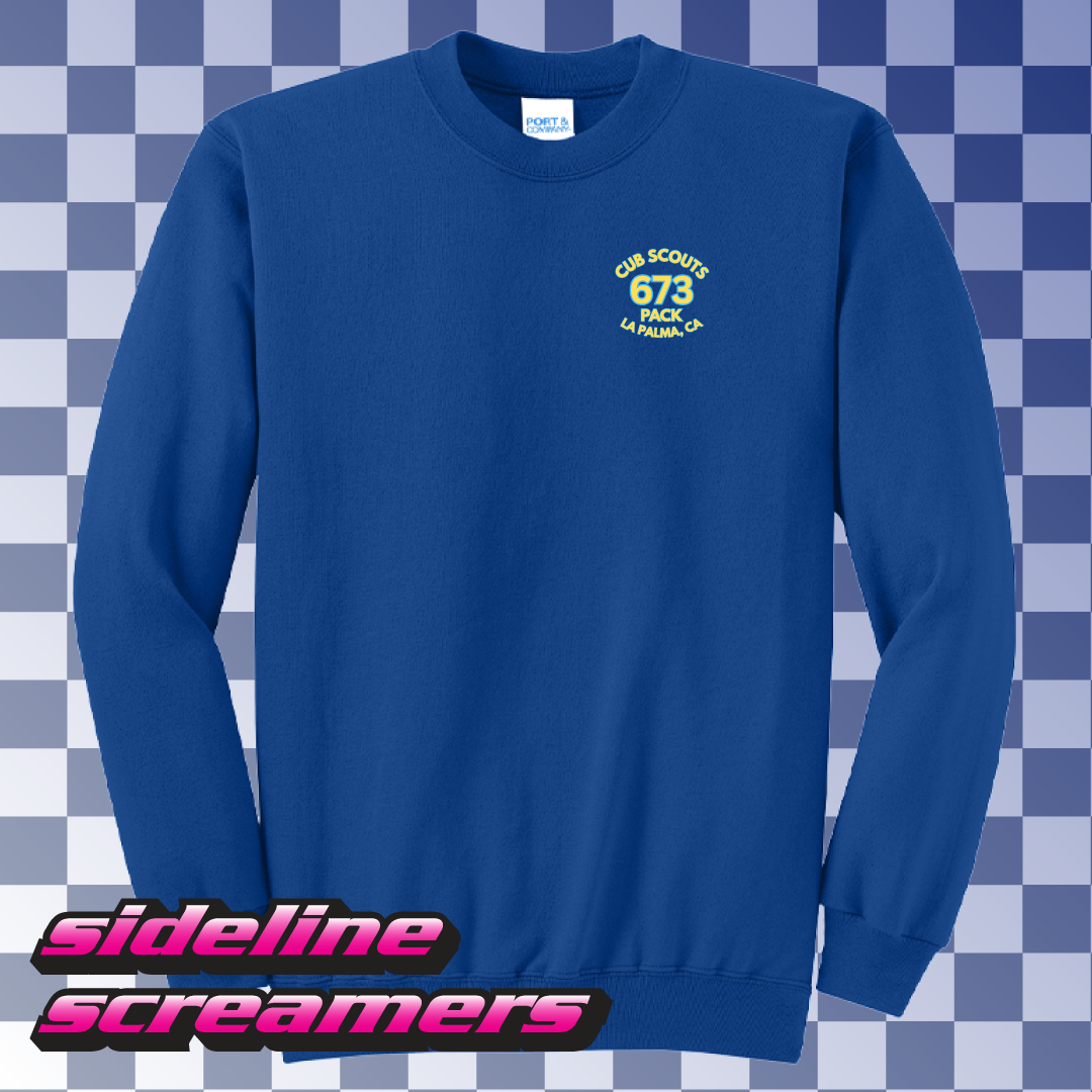 PACK 673 CREWNECK