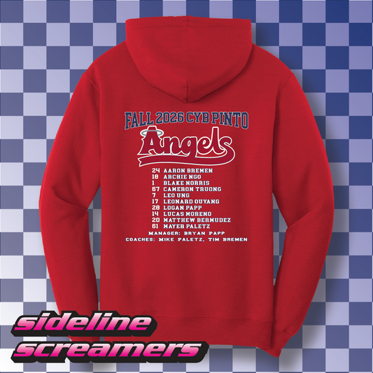 2026 CYB ANAHIEM ANGELS ROSTER HOODIE