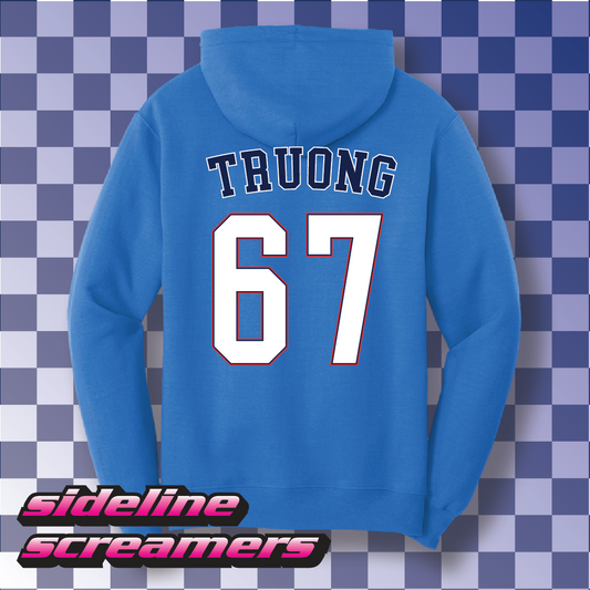 2026 CYB ANAHIEM ANGELS NAME AND NUMBER HOODIE