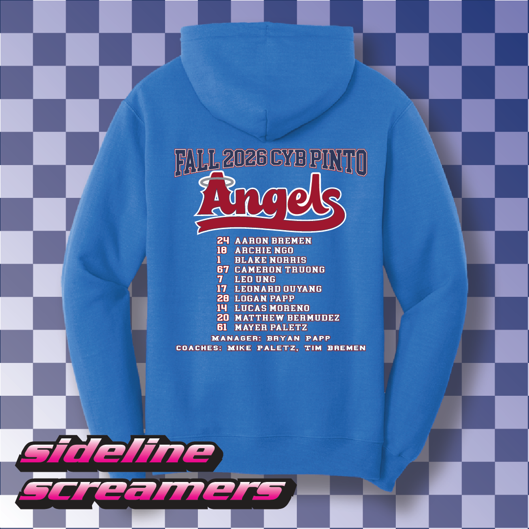 2026 CYB ANAHIEM ANGELS ROSTER HOODIE