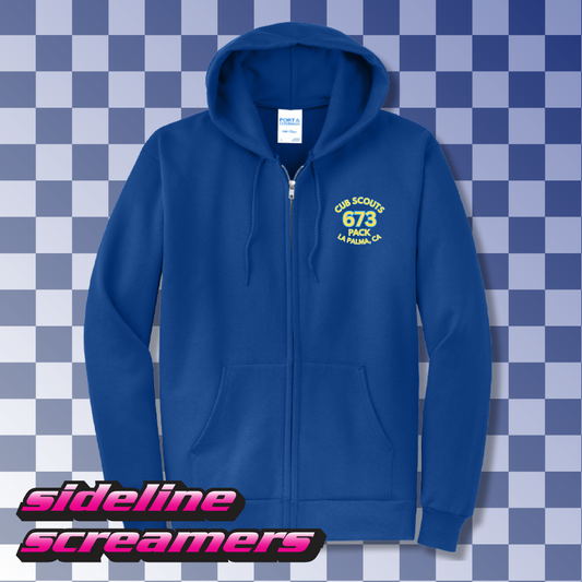 PACK 673 ZIP HOODIE