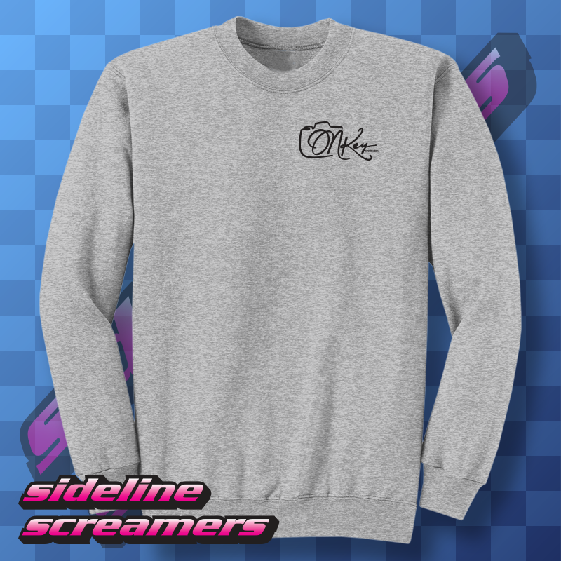 OnKey Sports Media Crew Neck Sweater