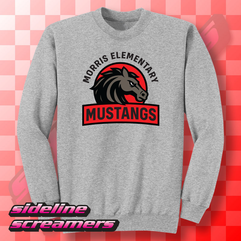 MORRIS MUSTANGS CREWNECK