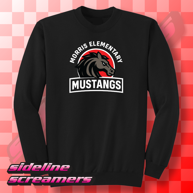 MORRIS MUSTANGS CREWNECK