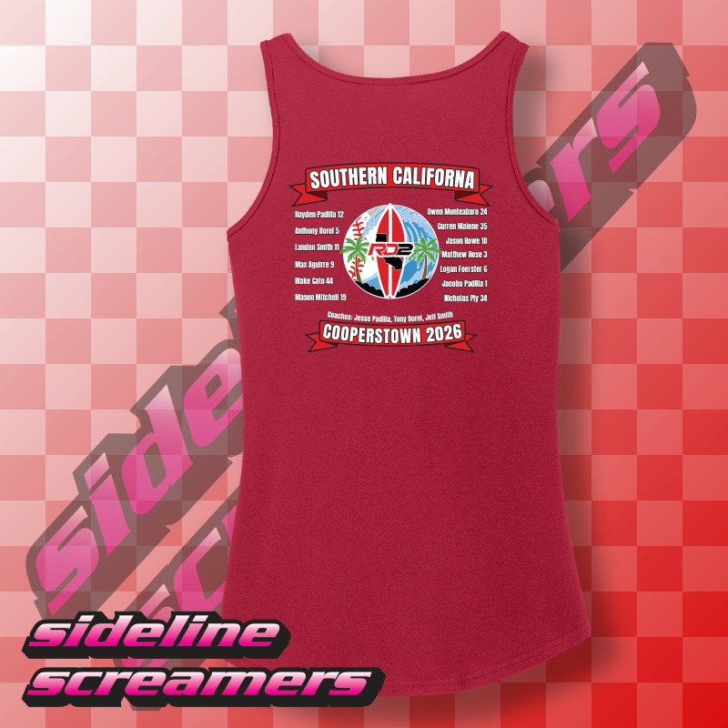 RD2 2026 COOPERSTOWN ROSTER TANK TOP