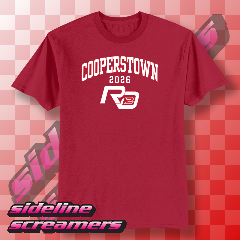 RD2 2026 COOPERSTOWN ROSTER BASIC TSHIRT