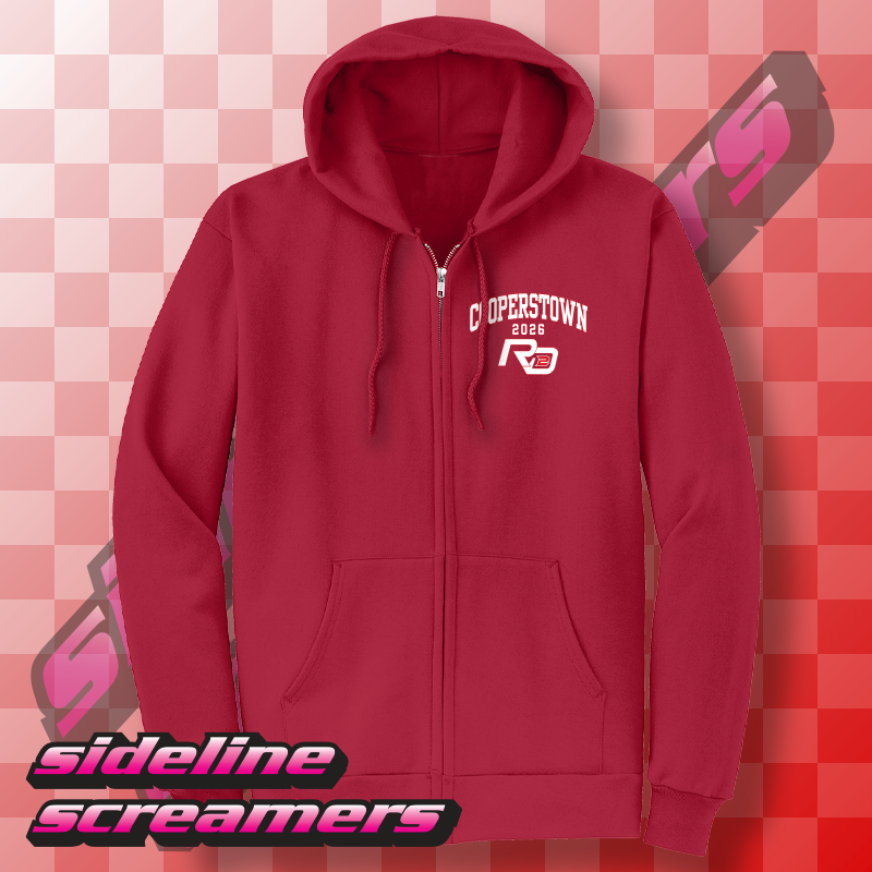 RD2 2026 COOPERSTOWN ROSTER ZIP HOODIE