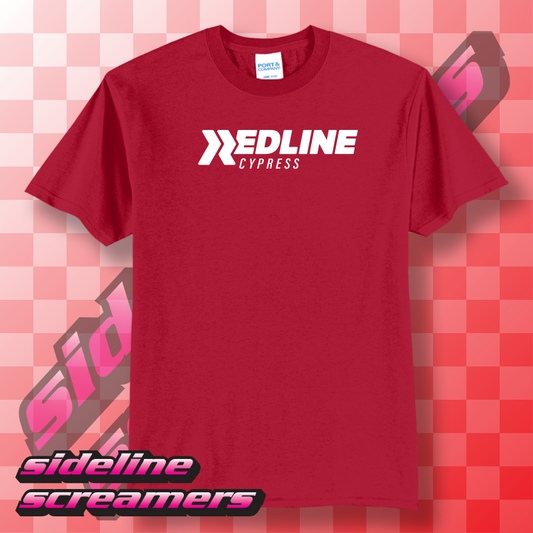 Redline Athletics Basic T-Shit - White Logo