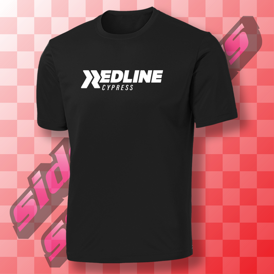 Redline Athletics Training Shirt White Logo