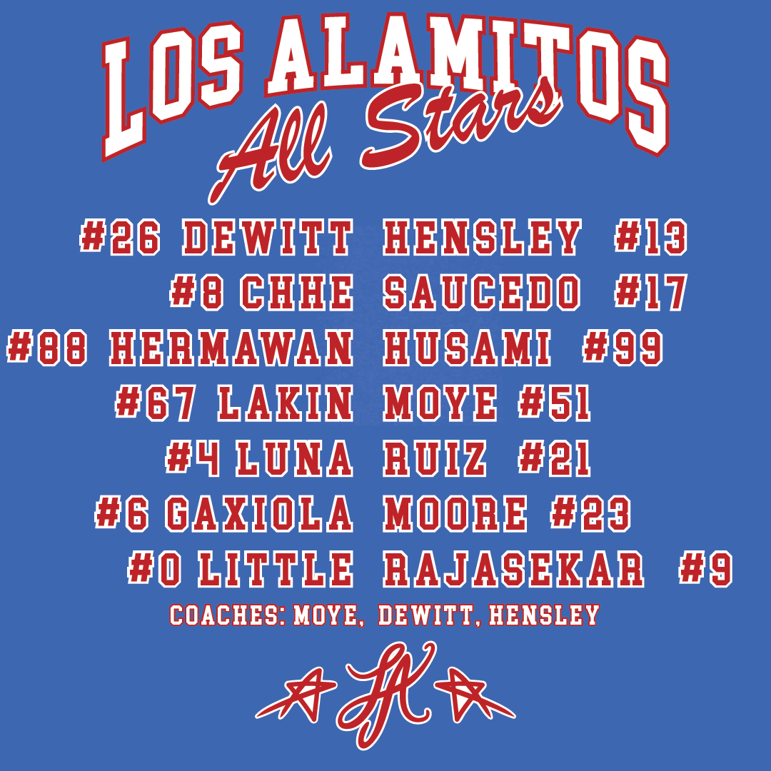 LAYB ALL STARS MEN'S ROSTER T-SHIRT