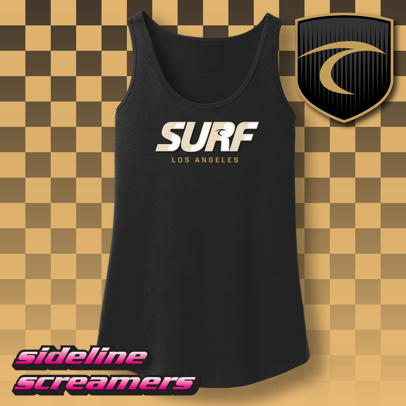 LA SURF RACERBACK TANK