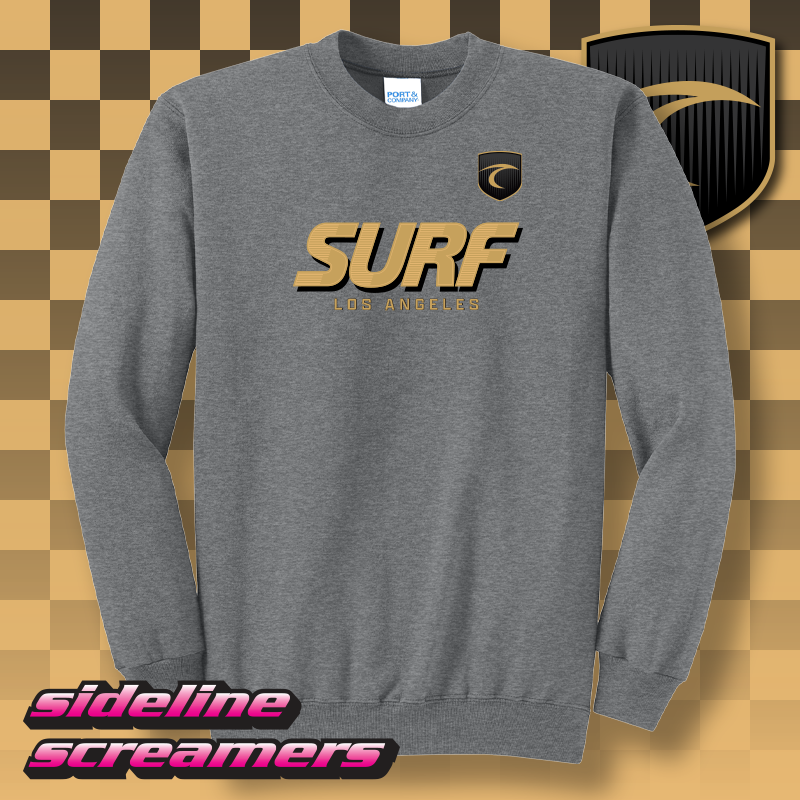 LA SURF UNISEX CREWNECK SWEATER