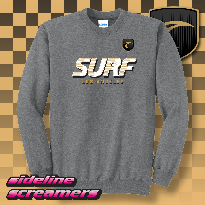 LA SURF UNISEX CREWNECK SWEATER