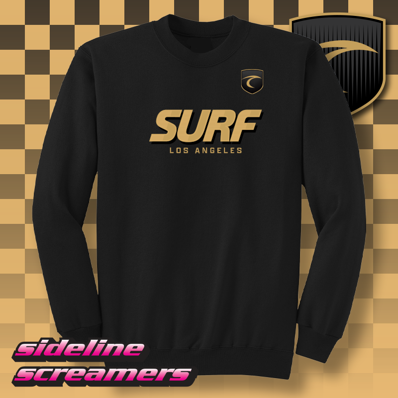 LA SURF UNISEX CREWNECK SWEATER