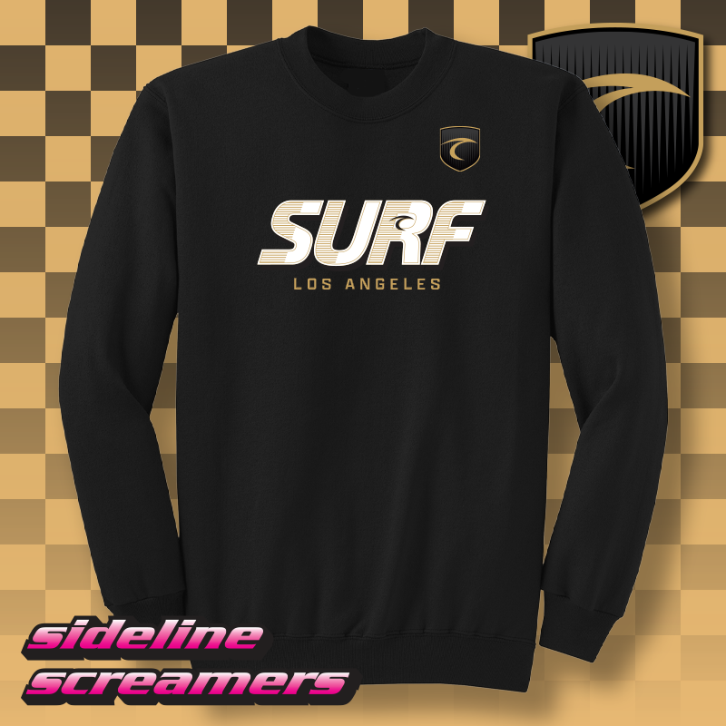 LA SURF UNISEX CREWNECK SWEATER