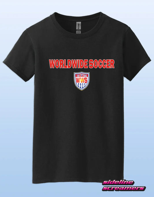 WORLDWIDE SOCCER WOMENS TSHIRT