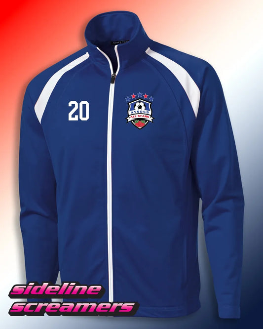 AYSO 59 ALL STARS MENS WARM-UP JACKET
