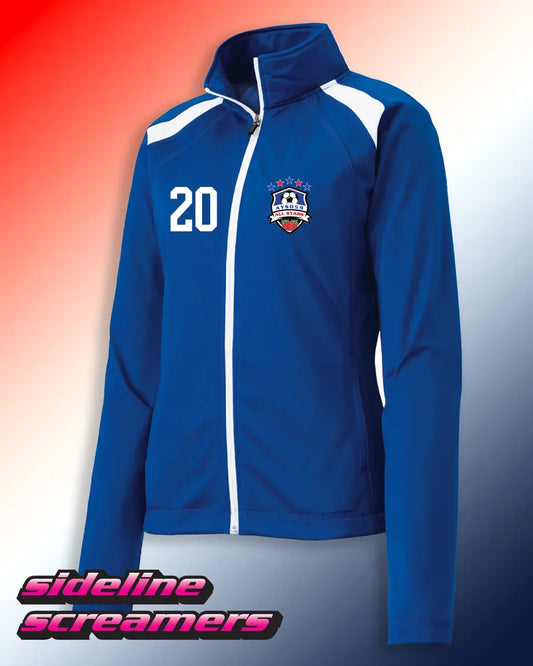 AYSO 59 ALL STAR WOMENS WARM-UP JACKET
